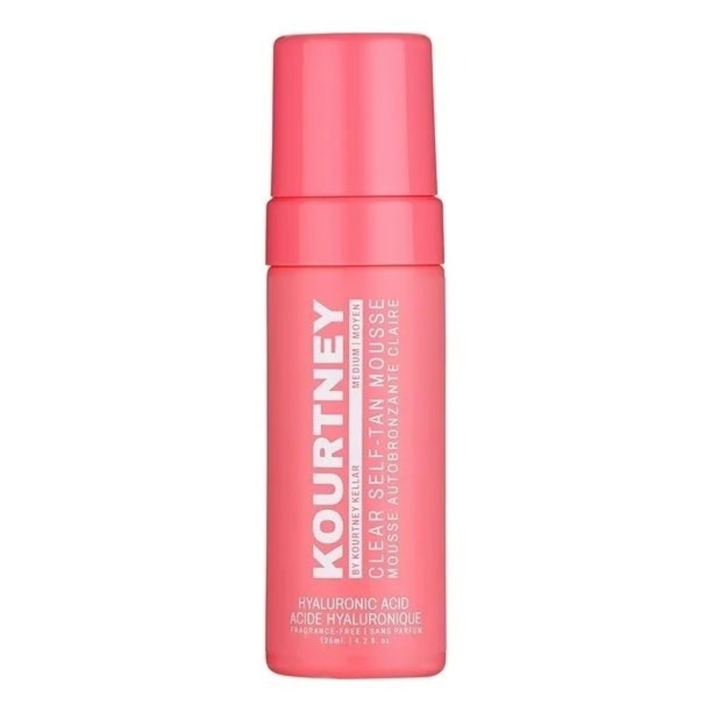 KOURTNEY Clear Self-Tan Mousse, Tanning Mousse, Medium, 4.2‎ oz